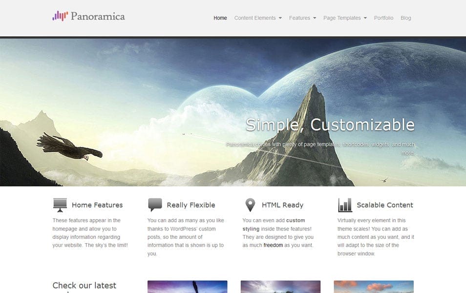 150+ Best Free Wordpress Portfolio Themes 2025 131 Panoramica Free Portfolio WordPress Theme