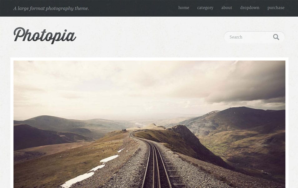 100+ Free Photography WordPress Themes 2024 56 Photopia Free Photography WordPress Theme
