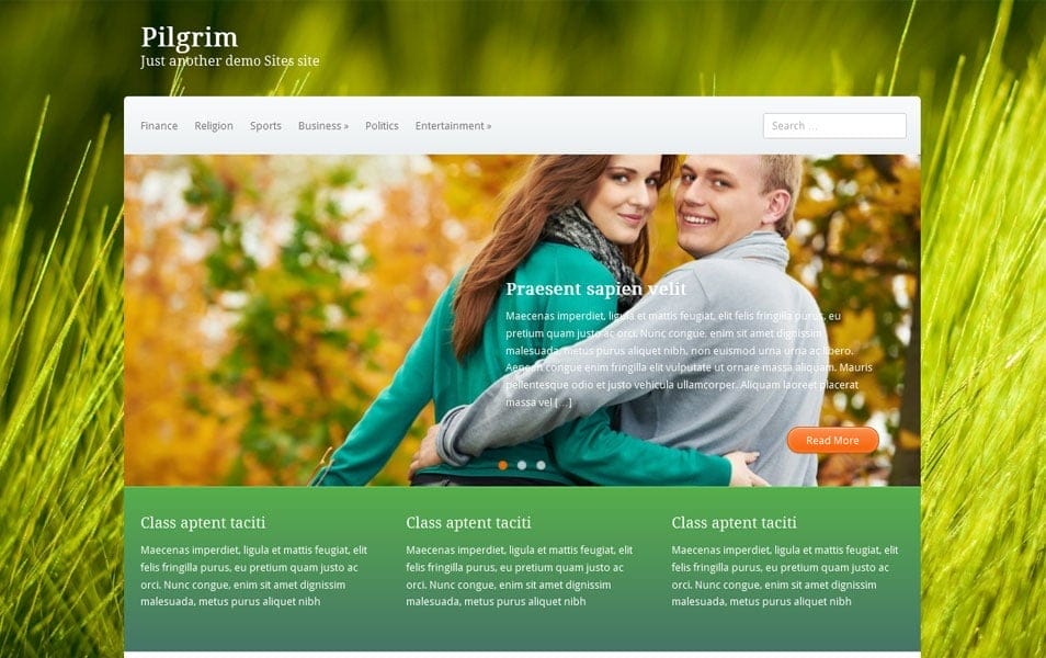150+ Best Free Wordpress Portfolio Themes 2025 129 Pilgrim Free Portfolio WordPress Theme