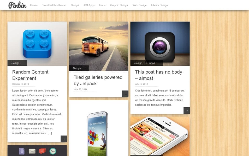 150+ Best Free Wordpress Portfolio Themes 2025 143 Pinbin Free Portfolio WordPress Theme