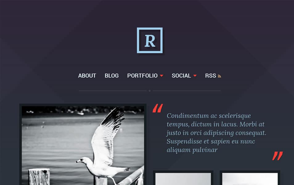 150+ Best Free Wordpress Portfolio Themes 2025 66 Ravel Free Portfolio WordPress Theme