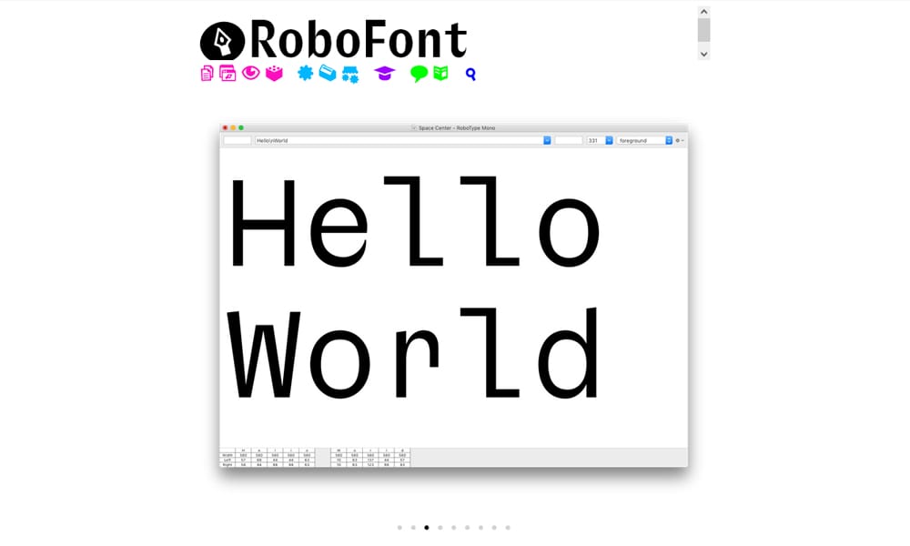 100+ Best Typography Tools for Designers and Developers 106 Robo Font