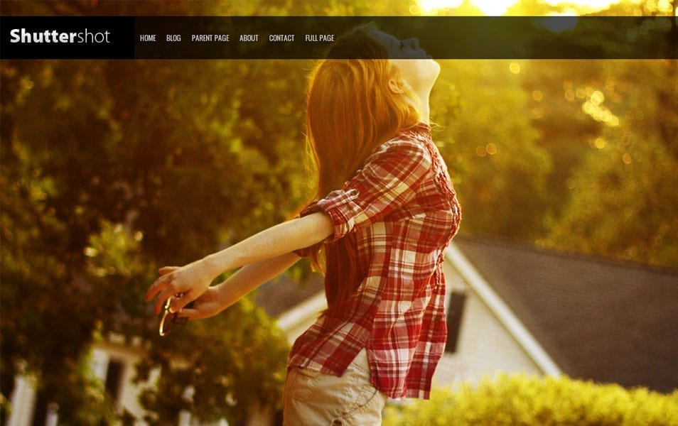 100+ Free Photography WordPress Themes 2024 42 Shuttershot Free Photography WordPress Theme