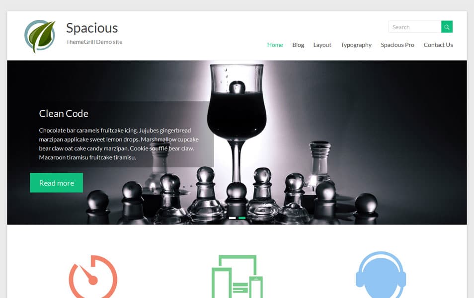 150+ Best Free Wordpress Portfolio Themes 2025 119 Spacious Free Portfolio WordPress Theme