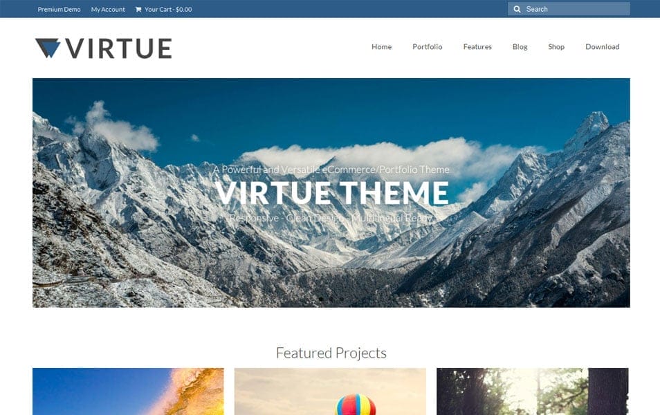 150+ Best Free Wordpress Portfolio Themes 2025 120 Virtue Free Portfolio WordPress Theme
