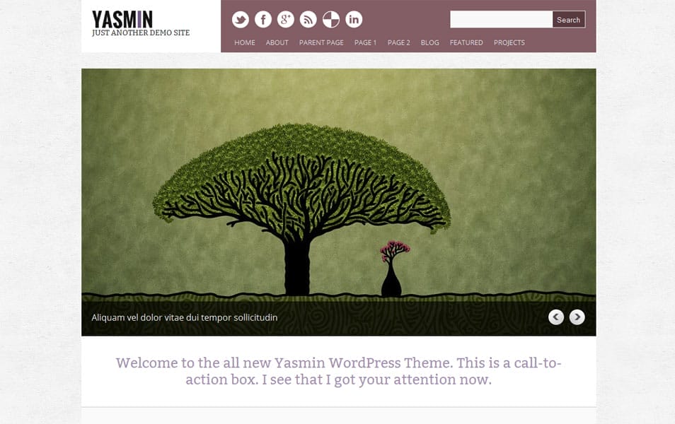 100+ Free Photography WordPress Themes 2024 88 Yasmin Free Photography WordPress Theme