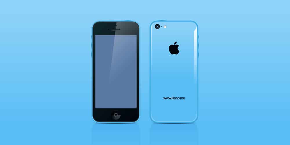 Free IPhone 5c Vector