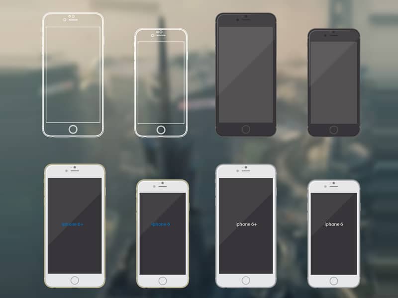 Free iPhone 6 mockups