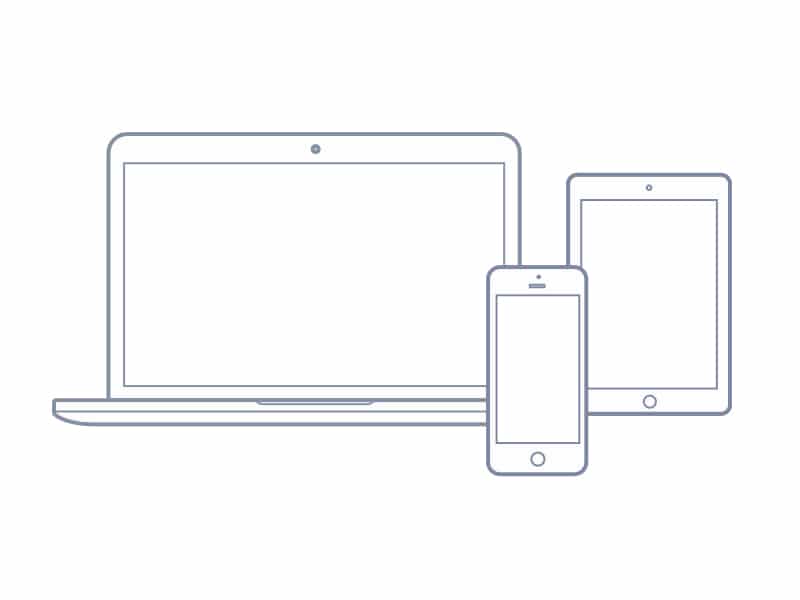 Free vector Macbook, Ipad, and Iphone