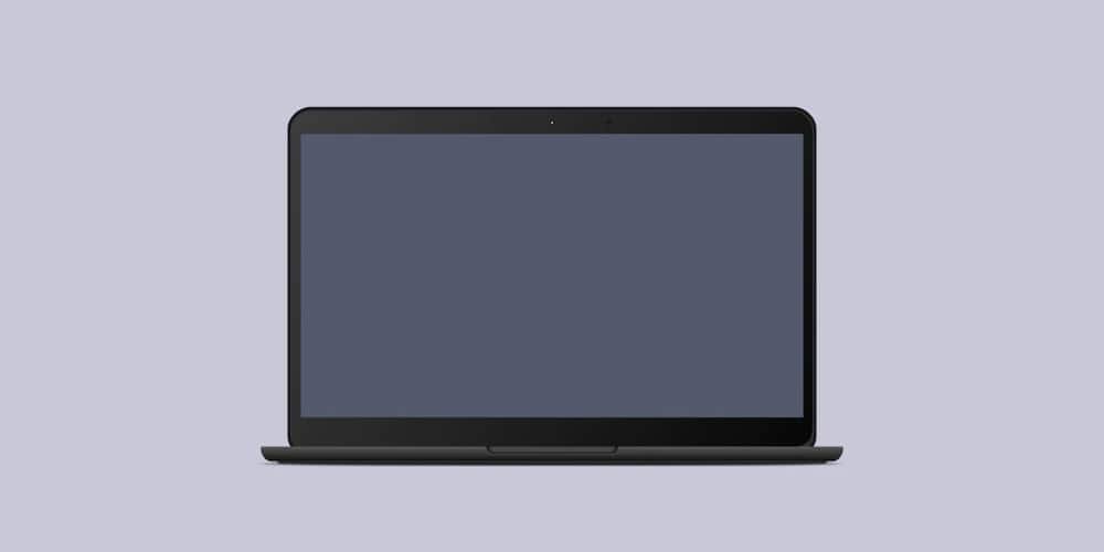 Google PixelBook Mockup