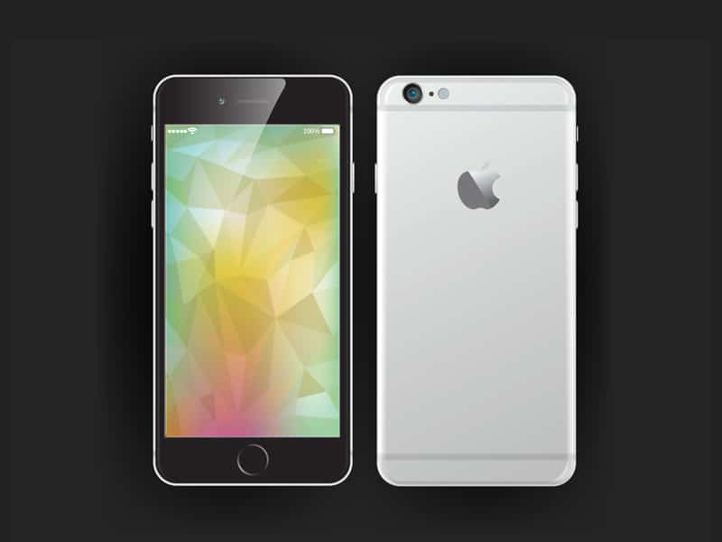 Vector iPhone 6 Mockup