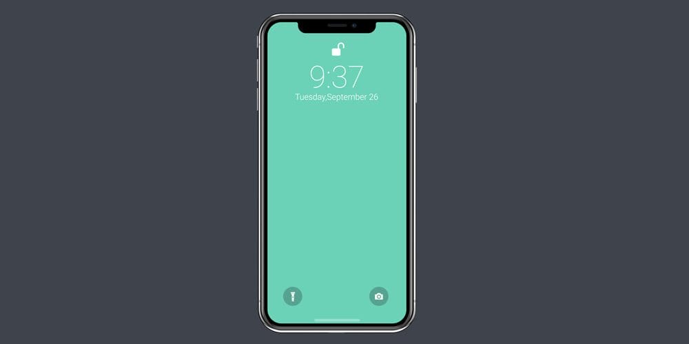 Vector iPhone X Mockup