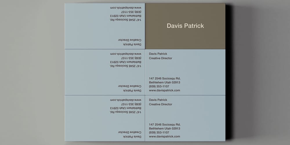 100+ Free Business Card Mockups PSD 618 6 Business Cards Mockup