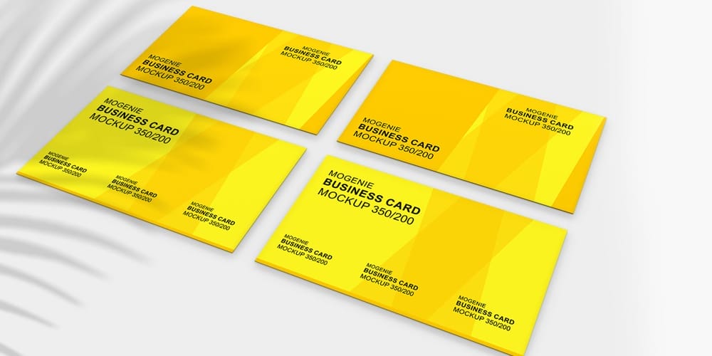100+ Free Business Card Mockups PSD 852 Advertising Business Card Mockup
