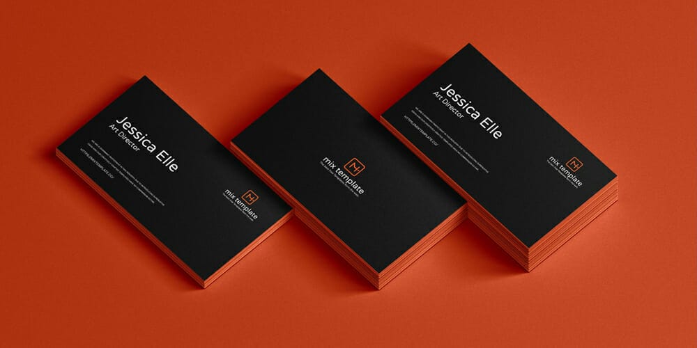 Brand Identity Business Card Mockup Design