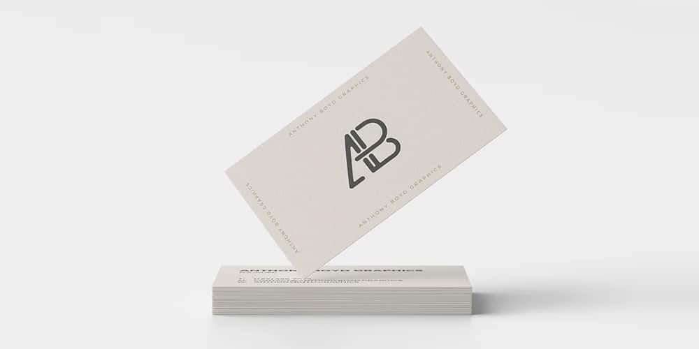 100+ Free Business Card Mockups PSD 204 Branding Design Business Card Mockup