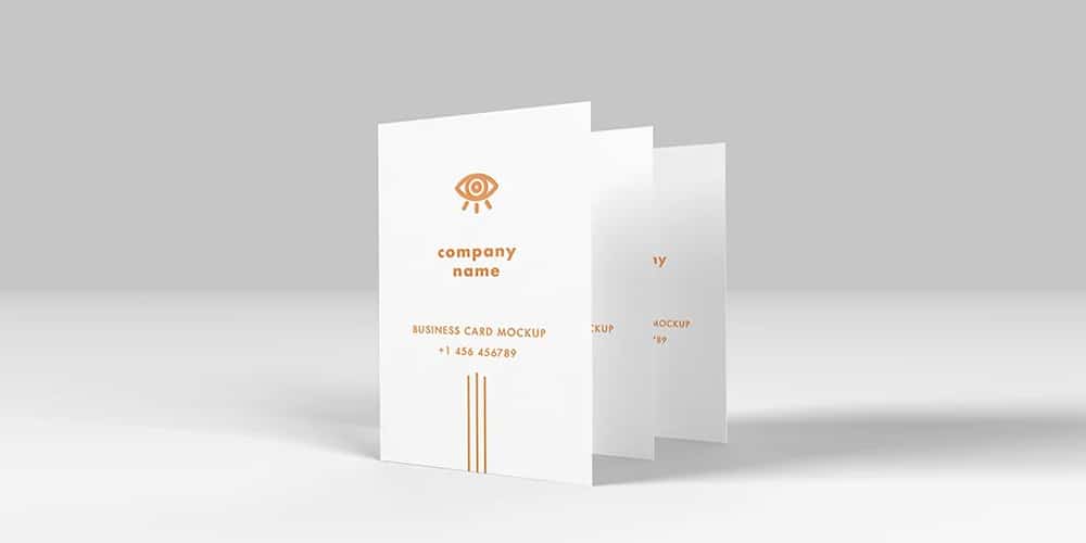 100+ Free Business Card Mockups PSD 196 Business Card Blank Mockup