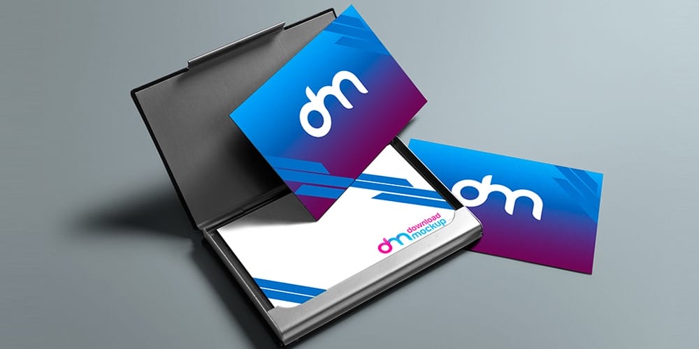 100+ Free Business Card Mockups PSD 489 Business Card Holder Mockup