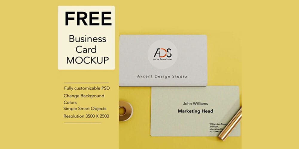 100+ Free Business Card Mockups PSD 779 Business Card Mockup