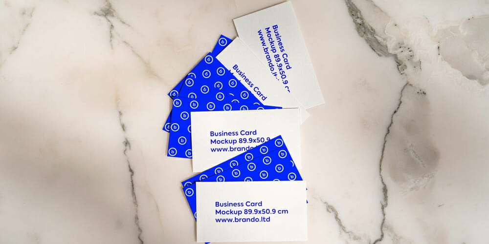 100+ Free Business Card Mockups PSD 438 Business Card Mockup