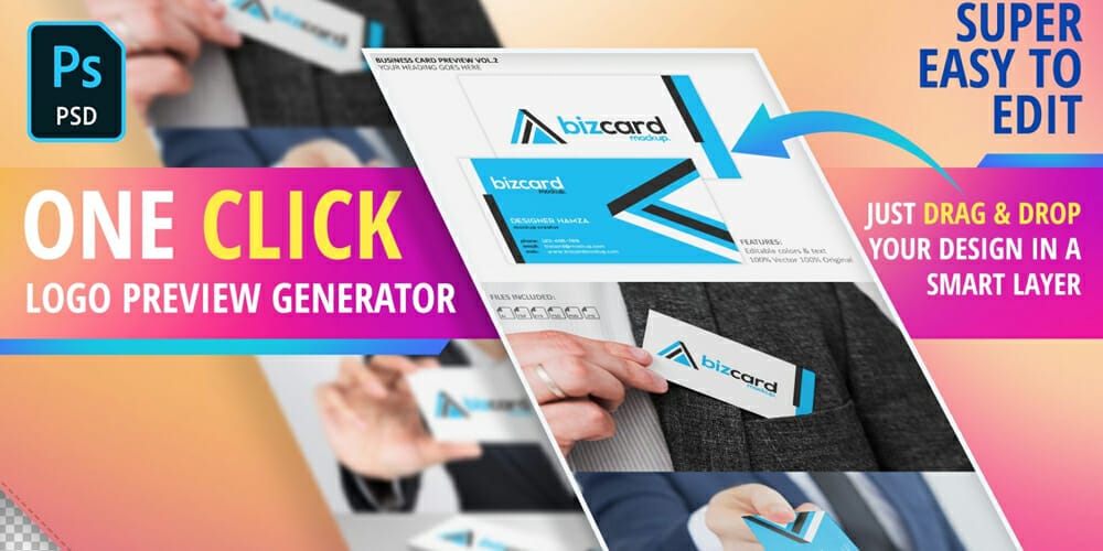 100+ Free Business Card Mockups PSD 646 Business Card Mockup Generator