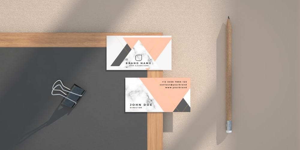 100+ Free Business Card Mockups PSD 584 Business Card Mockup Kit