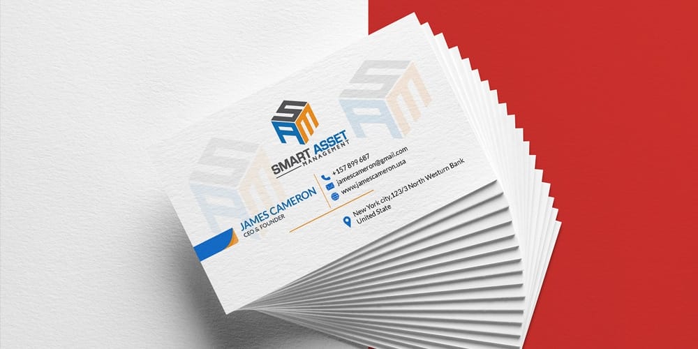 100+ Free Business Card Mockups PSD 644 Business Card On Wooden Floor Mockup