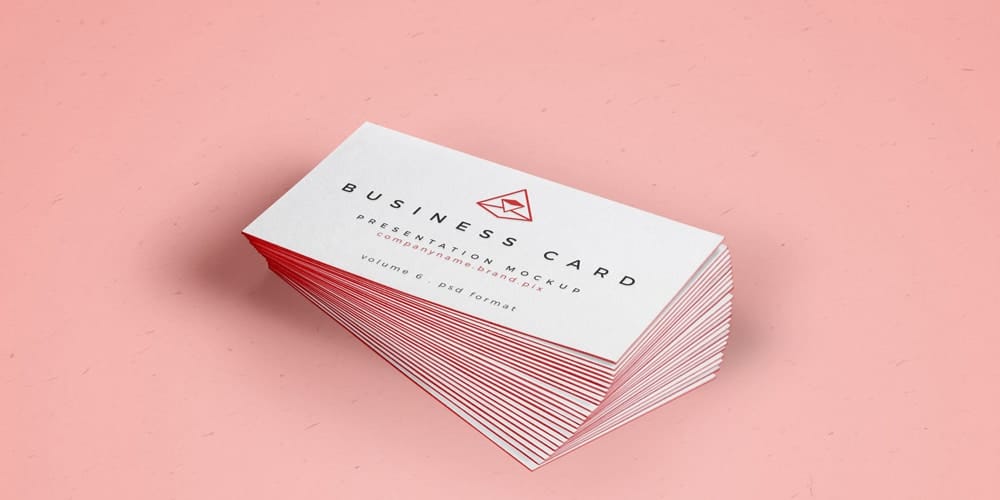 100+ Free Business Card Mockups PSD 1099 Business Card Presentation Mockup