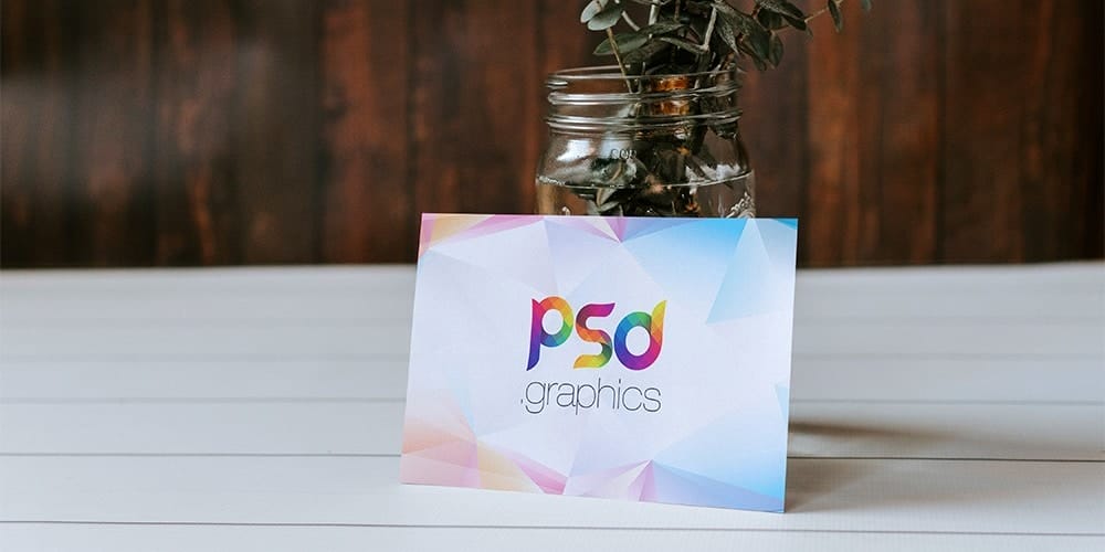 100+ Free Business Card Mockups PSD 245 Business Card on Table Mockup Template