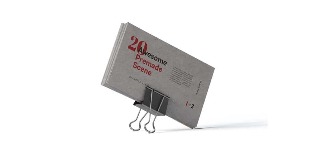 100+ Free Business Card Mockups PSD 832 Business Cards With Clip Mockup V2