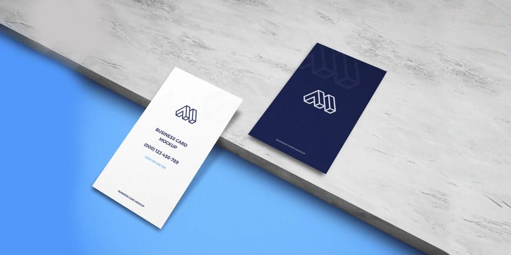 100+ Free Business Card Mockups PSD 181 Business Cards on Ceramic Mockup