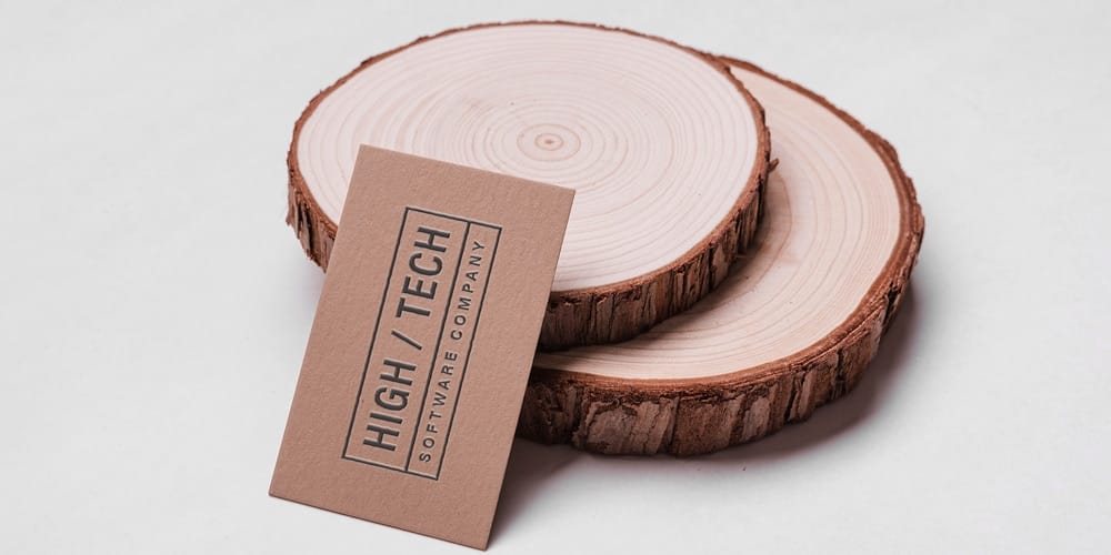 100+ Free Business Card Mockups PSD 386 Classic Embossed Business Card Mockup Template