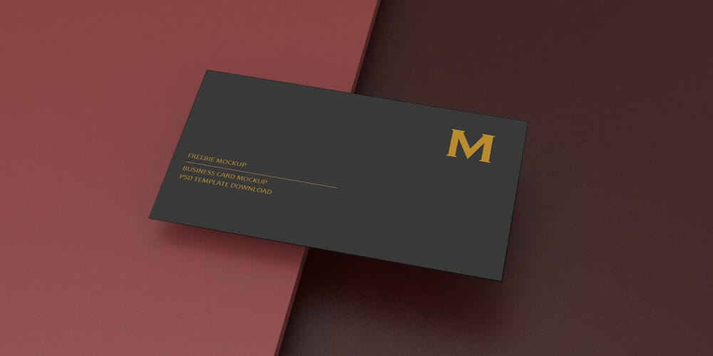 100+ Free Business Card Mockups PSD 378 Clean Business Card Mockup