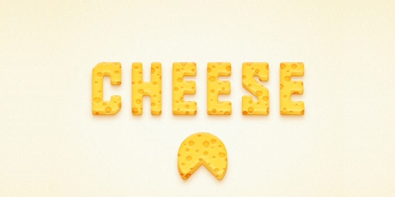 Create a Detailed Cheese Text Effect in Adobe Illustrator