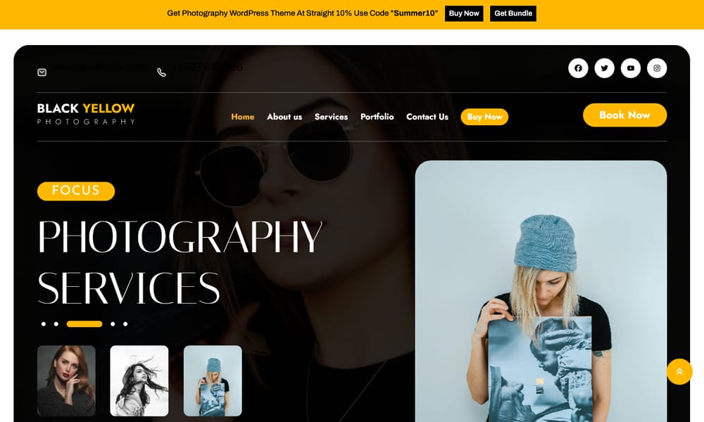 100+ Free Photography WordPress Themes 2024 21 FSE Photography