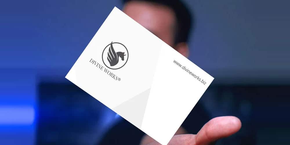 100+ Free Business Card Mockups PSD 829 Floating Business Card Mockup