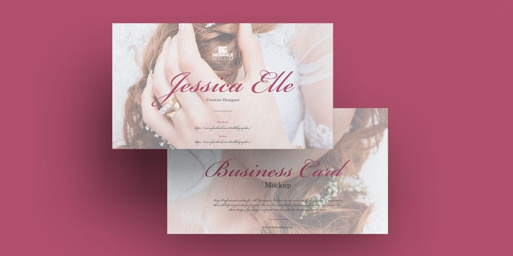 100+ Free Business Card Mockups PSD 201 Floating Business Card Mockup PSD