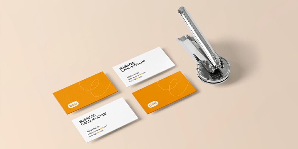 Free Business Card Mockups