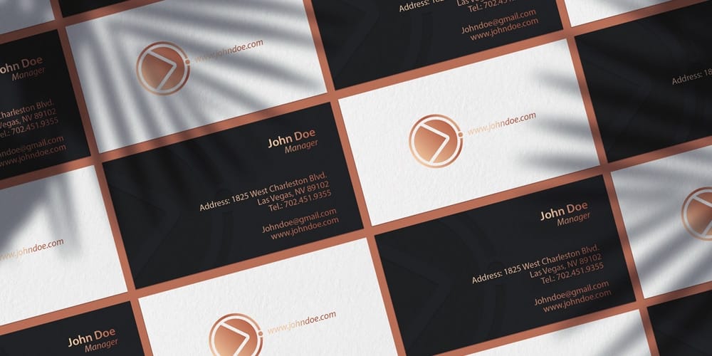 100+ Free Business Card Mockups PSD 681 Free Elegant Business Card Mockup PSD