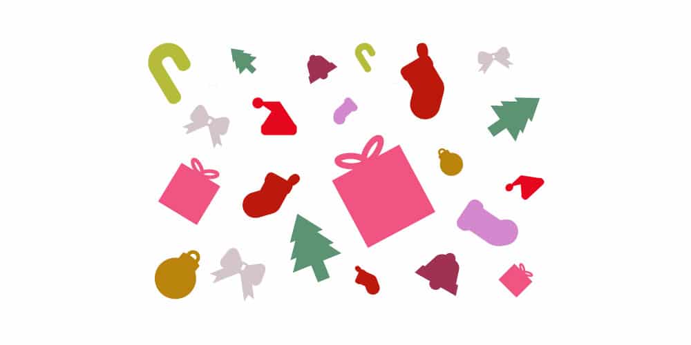 Free Flat Christmas Vector Icons