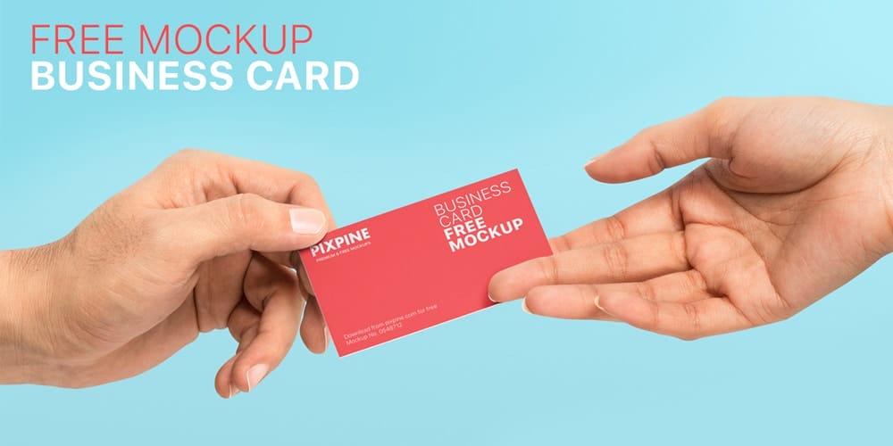 100+ Free Business Card Mockups PSD 169 Free Holding Business Card Mockup