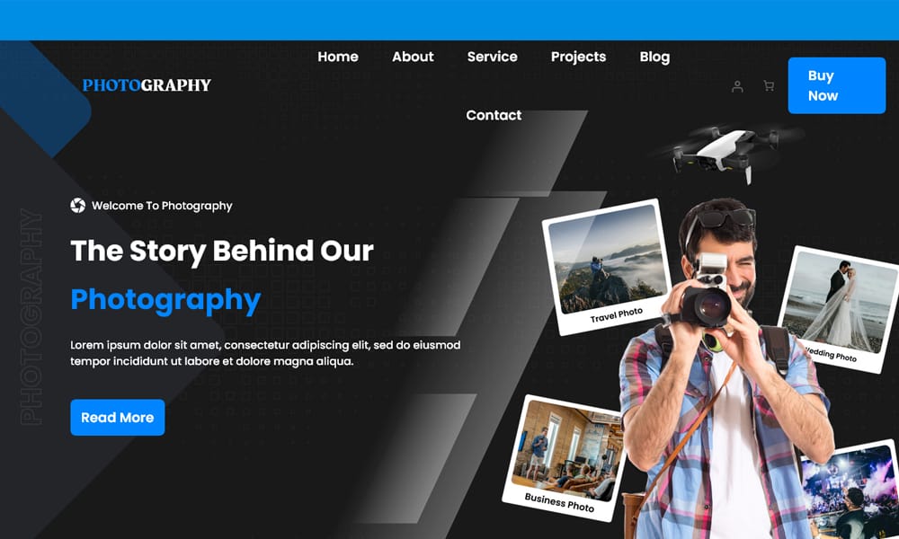 100+ Free Photography WordPress Themes 2024 12 Free Photographs WordPress Theme