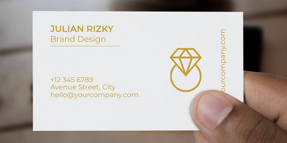 100+ Free Business Card Mockups PSD 66 Hand Holding Business Cards Mockup
