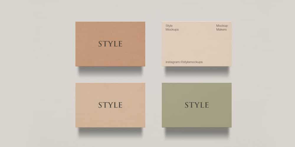 100+ Free Business Card Mockups PSD 576 High Resolution Business Card Mock up PSD