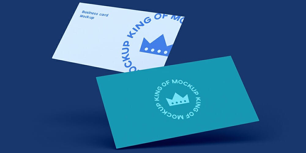 High Resolution Business Card Mockup