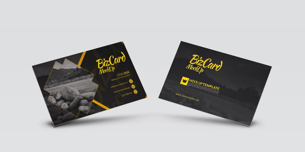 100+ Free Business Card Mockups PSD 890 High Resolution Photo Realistic Business Card Mockup PSD