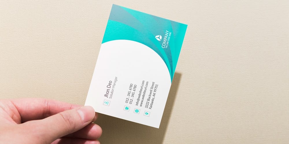 100+ Free Business Card Mockups PSD 262 Holding Business Card Mockup Template
