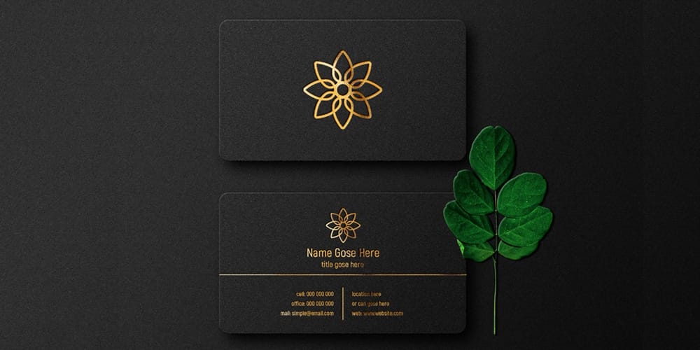100+ Free Business Card Mockups PSD 256 Luxury Letterpress Business Card Mockup