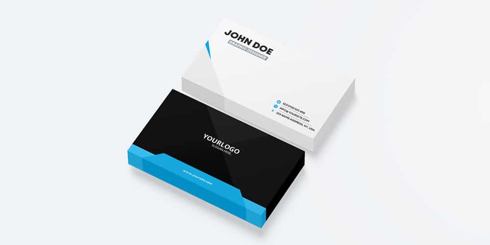 100+ Free Business Card Mockups PSD 211 Minimal Business Card Mockup