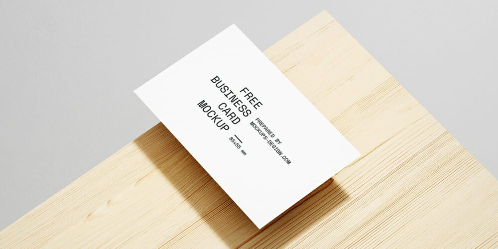 Minimal Business Card Mockup